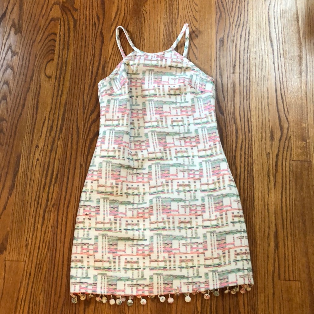 Adorable Trina Turk patterned dress NEVER WORN